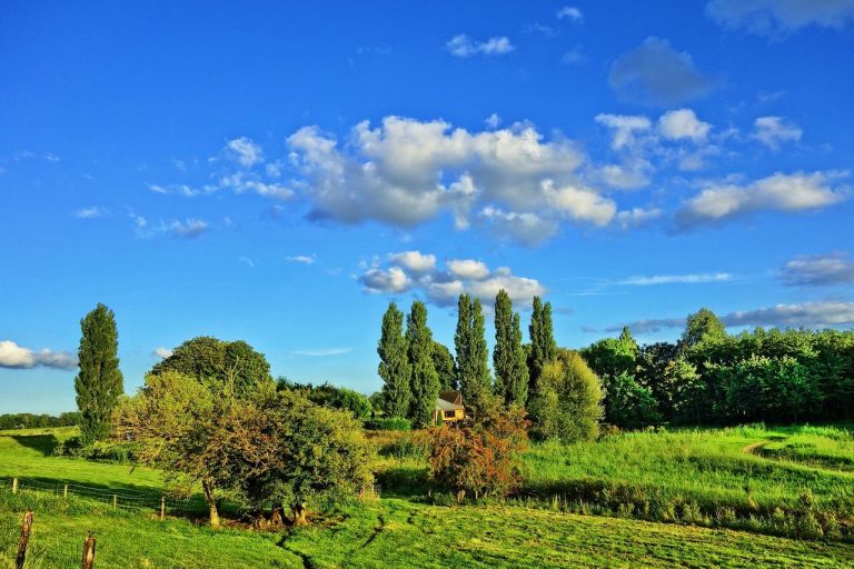 Panoramisch uitzicht op de charme van Amstelveen met groene parken, moderne gebouwen en bruisende levensstijl